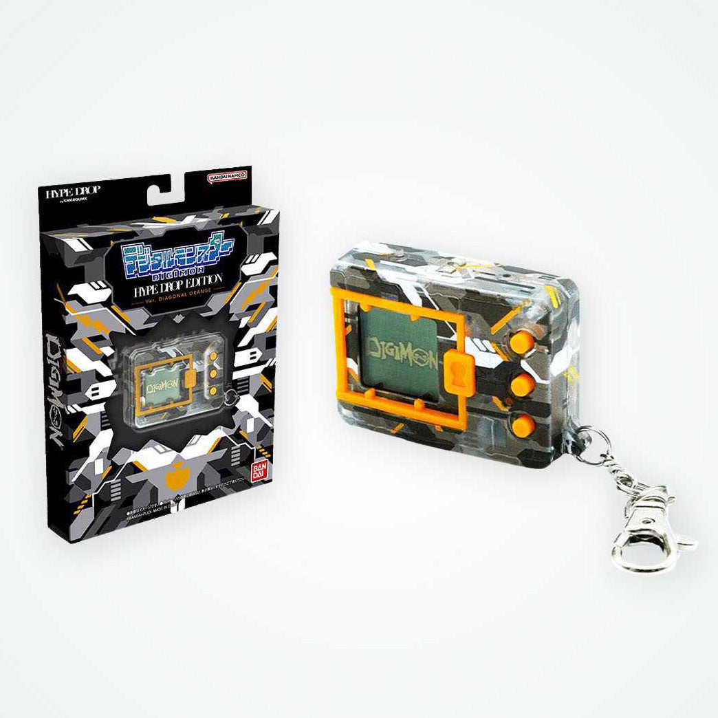 デジタルモンスターHYPE DROP ダイアゴナルオレンジ　＆モザイクブルー NEW] DIGITALMONSTER HYPE DROP EDITION - Diagonal Orange & Mosaic