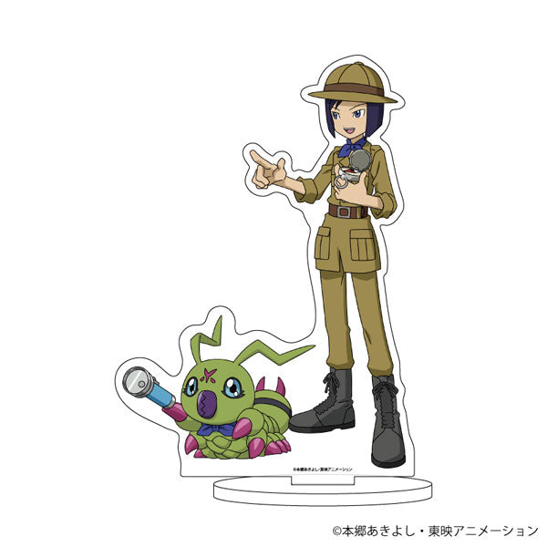 [Clearance][NEW] Digimon Adventure 02 Character Acrylic Stand - Expedition ver. -Wormmon [ JUL 2023] A3 Japan