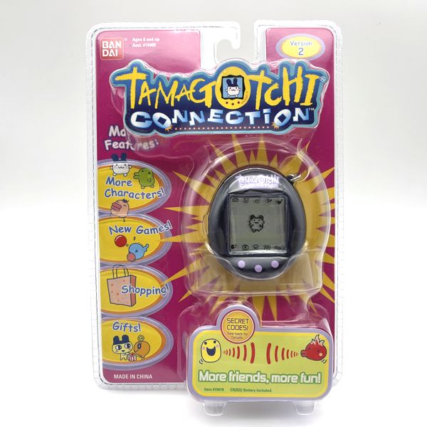 NEW] Tamagotchi Connection V2 -Clear Navy 2005 Bandai [Made in
