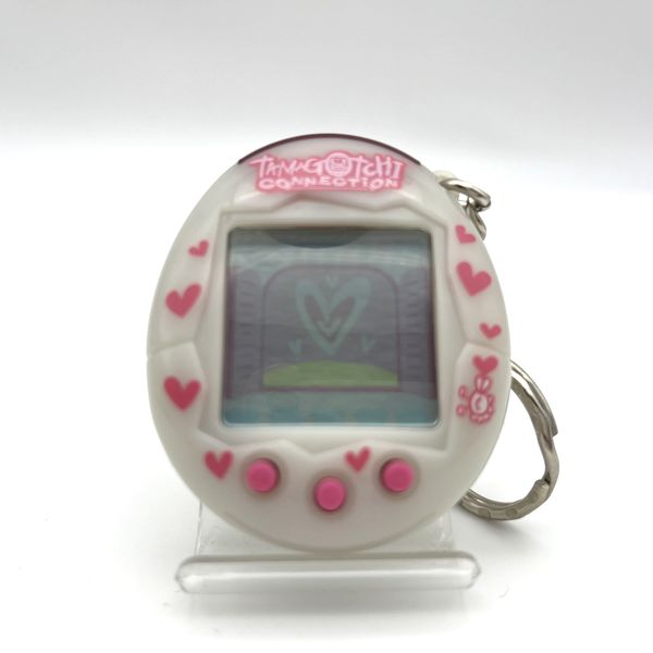 Used] Tamagotchi Connection V2 -White Hearts No Box 2005 Bandai