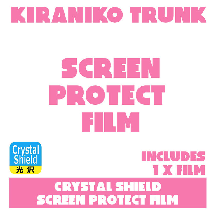 [NEW] Kiraniko Trunk Crystal Shield Screen Protect Film x1 [FEB 2024] Pdakobo Japan