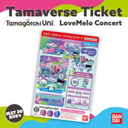 [Pre-Order][NEW] Tamagotchi Uni - Tamaverse Ticket -Love Melo Concert  [MAY 30 2024] Bandai Japan