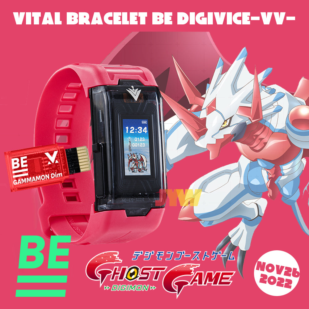 NEW] VITAL BRACELET BE - Digivice -VV- [NOV 26 2022] Bandai Japan