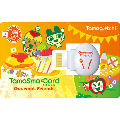 NEW] Tamagotchi Smart -TamaSma Card- Gourmet Friends Bandai Japan