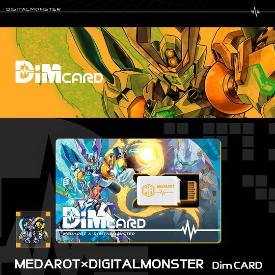 NEW] Vital Bracelet Digital Monster Dim Card -Medarot x Digital