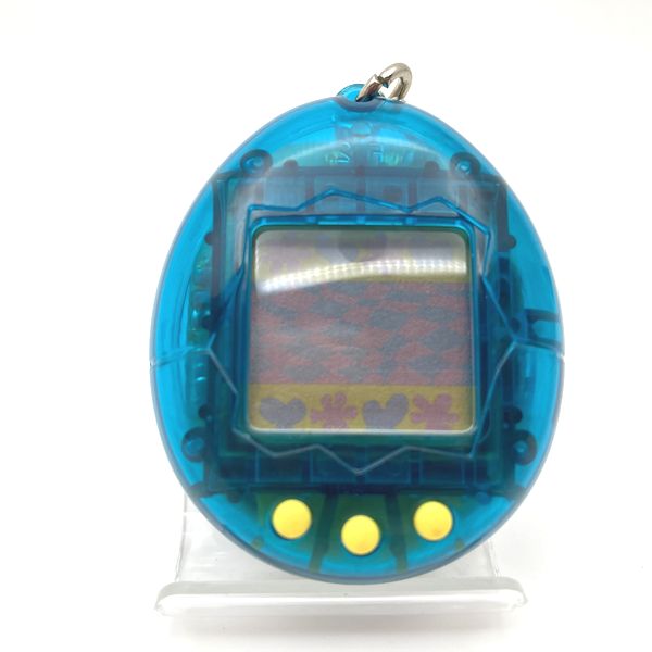 Used] Original Tamagotchi Transparent Blue No Box Bandai English