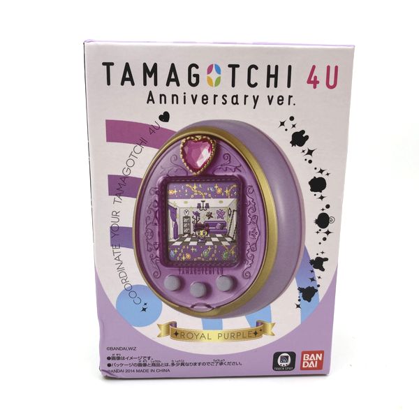 NEW] Tamagotchi 4U Anniversary Ver. Royal Purple Bandai Japan Rare