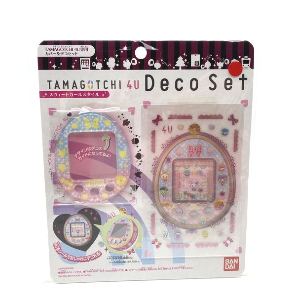 NEW] Tamagotchi 4U Deco Set -Sweet Girl Style Bandai – JYW TMGC