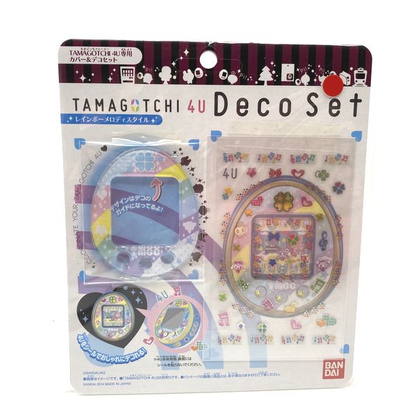たまごっち4u 新品未開封　セット NEW] Tamagotchi 4U Deco Set -Rainbow Melody Style Bandai – JYW TMGC