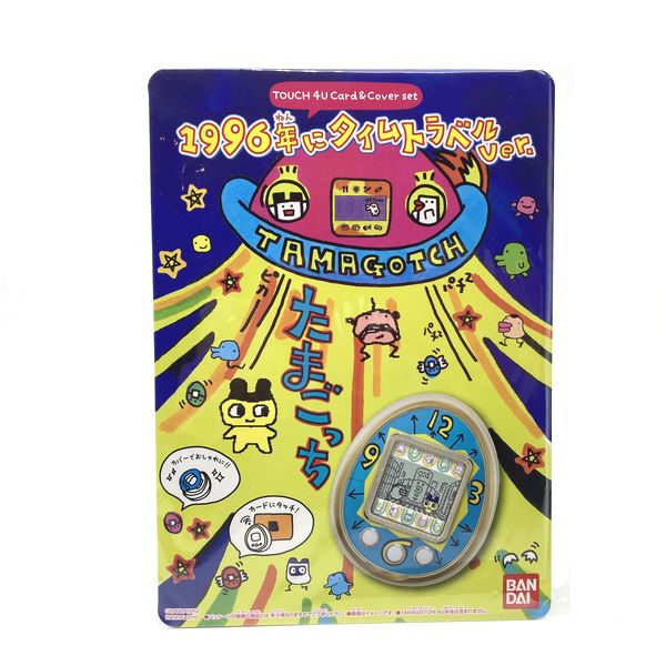 NEW] Tamagotchi 4U Touch 4U Card & Cover Set 1996 Time Travel Ver