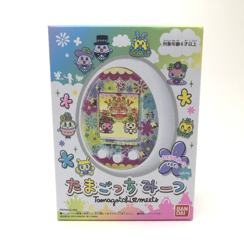 NEW] Tamagotchi Meets Pastel Meets Ver. Bandai 2019 - White
