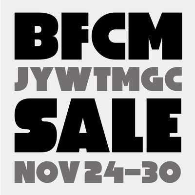[Closed][Sale] Black Friday - Cyber Monday SALE 2023 - NOV 24-30 !!