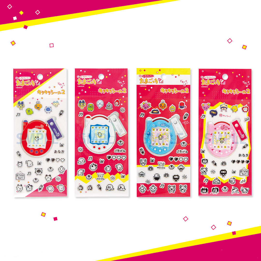 Tamagotchi 4x Kira Kira Sticker Set 2 [2024]