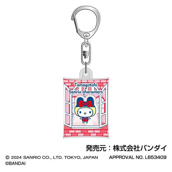 [NEW] Tamagotchi x Sanrio Characters Airfuwa Keychain [Blind Package] 2024 Hasepro Japan [Made in China]
