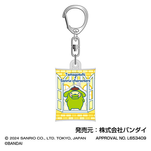 [NEW] Tamagotchi x Sanrio Characters Airfuwa Keychain [Blind Package] 2024 Hasepro Japan [Made in China]