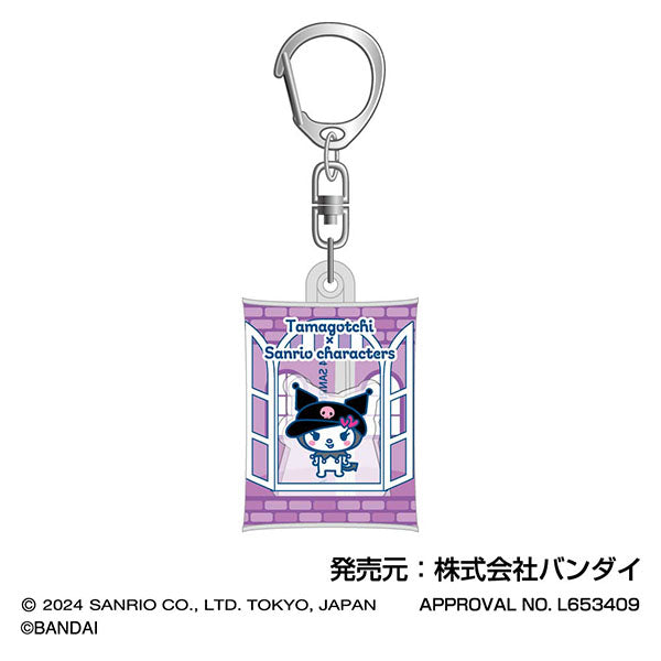 [NEW] Tamagotchi x Sanrio Characters Airfuwa Keychain [Blind Package] 2024 Hasepro Japan [Made in China]