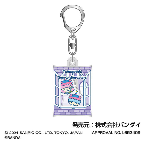 [NEW] Tamagotchi x Sanrio Characters Airfuwa Keychain [Blind Package] 2024 Hasepro Japan [Made in China]
