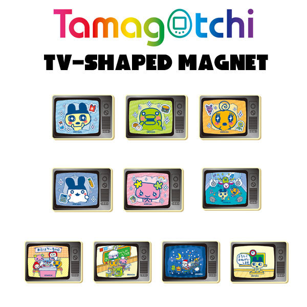 [NEW] Tamagotchi Trading TV-shaped Magnet [Blind Package] 2024 Marimo Craft Japan