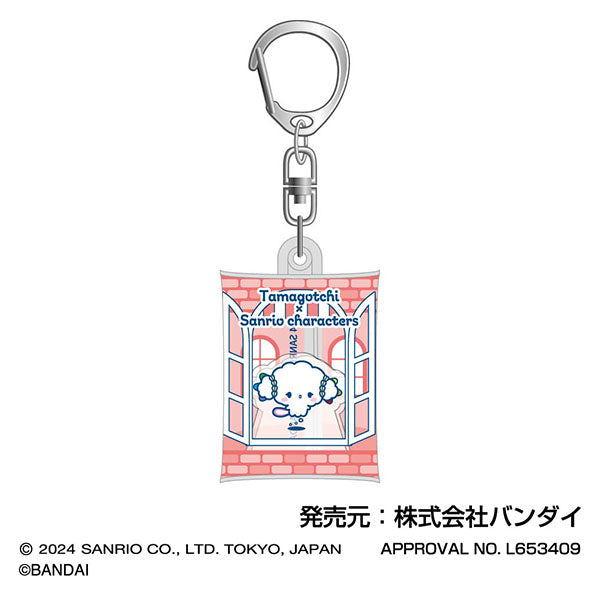 [NEW] Tamagotchi x Sanrio Characters Airfuwa Keychain [Blind Package] 2024 Hasepro Japan [Made in China]