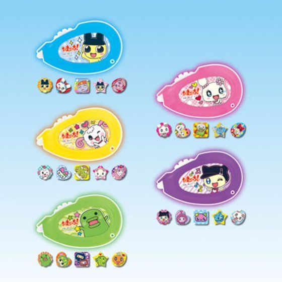 [Un-Used] Tamagotchi Kuru Pata Sticker 2 Bandai Gashapon item [Randomly Selected] 2011 (No Cupsule)