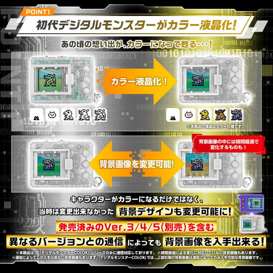 [Pre-Order][NEW] Digital Monster COLOR (Ver.1-2) - Clear | Smoke Premium Bandai [DEC 2023]