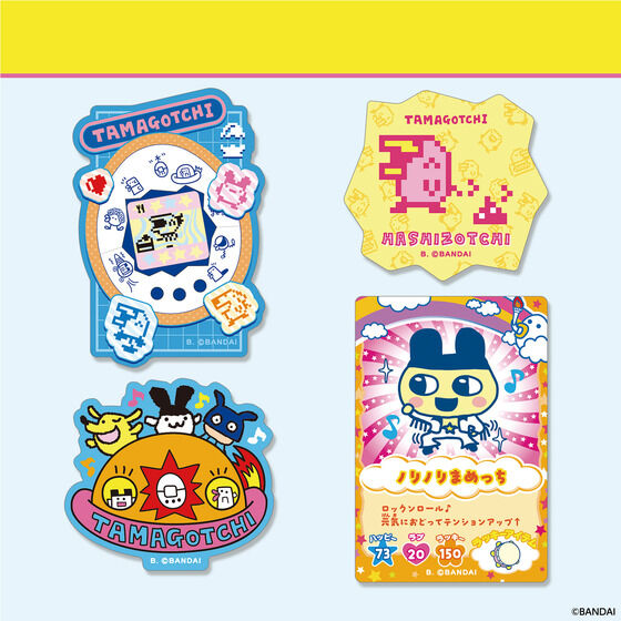 [NEW] Tamagotchi Die-Cut Sticker Set 3 [Blind Package] 2025 Bandai Japan [Made in Japan]