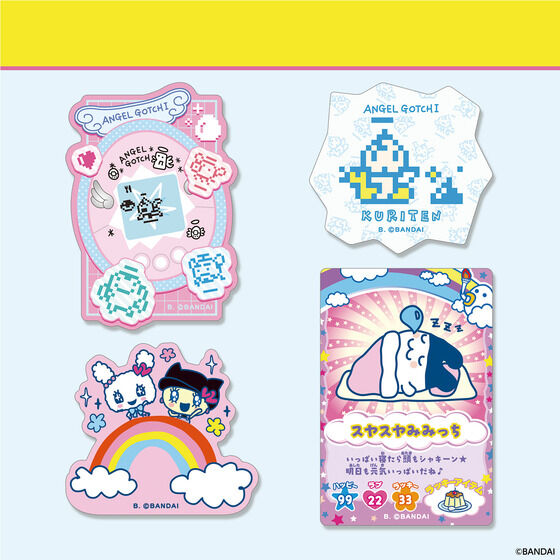 [NEW] Tamagotchi Die-Cut Sticker Set 3 [Blind Package] 2025 Bandai Japan [Made in Japan]