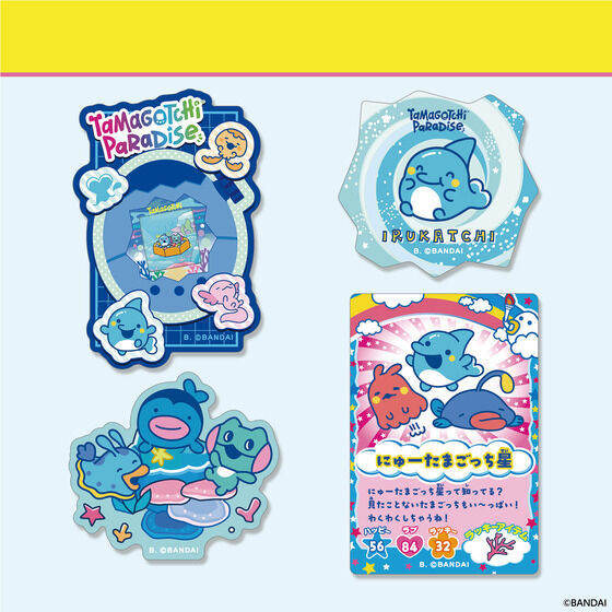 [NEW] Tamagotchi Die-Cut Sticker Set 3 [Blind Package] 2025 Bandai Japan [Made in Japan]