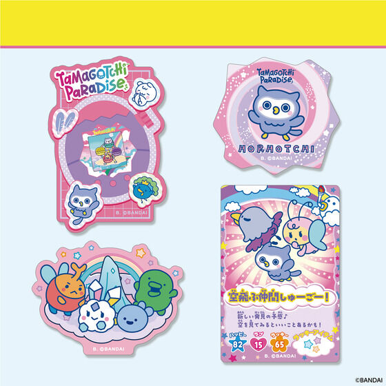 [NEW] Tamagotchi Die-Cut Sticker Set 3 [Blind Package] 2025 Bandai Japan [Made in Japan]