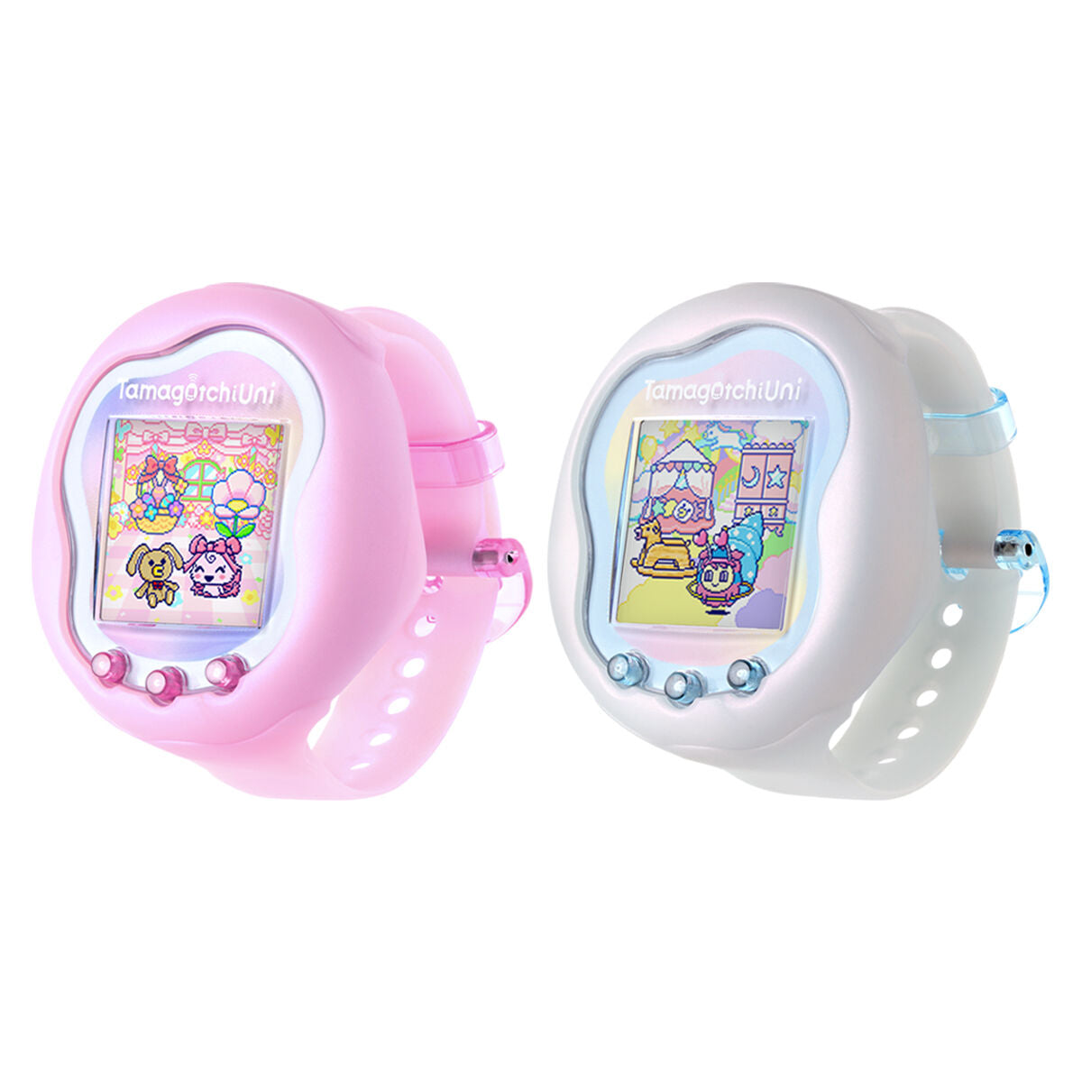 Tamagotchi Uni - Aurora Pink | Prism White [DEC 2025]