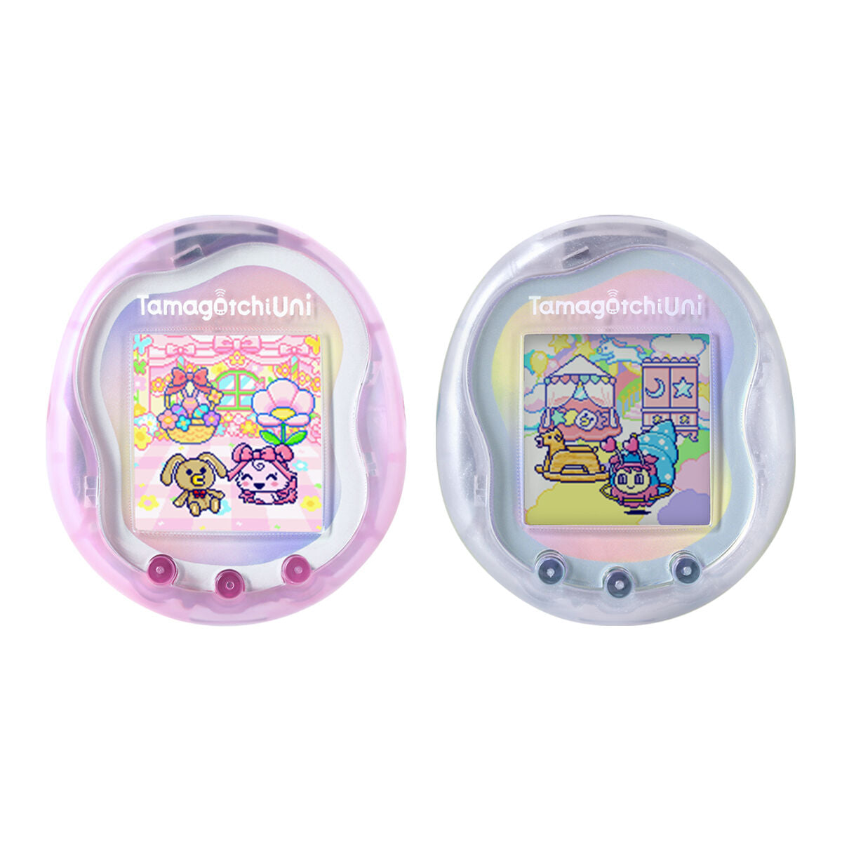 Tamagotchi Uni - Aurora Pink | Prism White [DEC 2025]