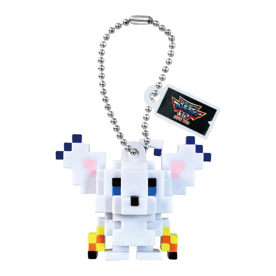[Un-Used] Digimon Dot Figure Charm -Gashapon item 2025 Bandai Japan [Made in China] – Blind Package