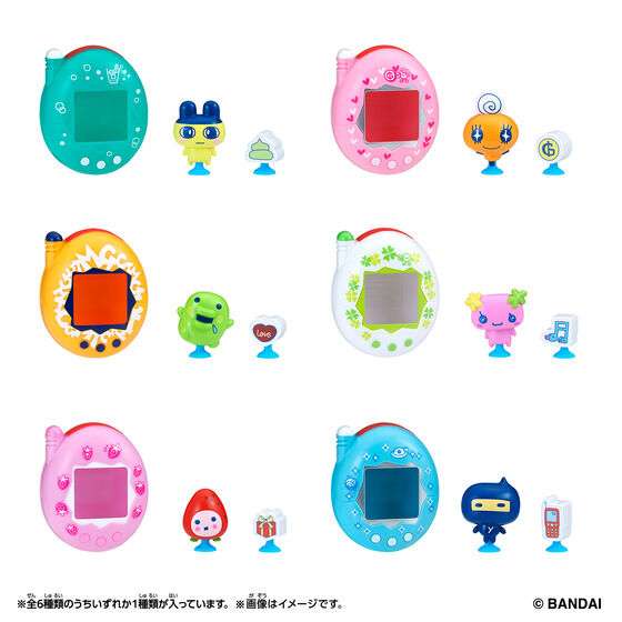 [Pre-Order] [NEW]Tamagotchi Pitta Vol.2 (Figure w/Suction Cup) [Blind Package] [APR 25 2026] Bandai Japan [Made in China]
