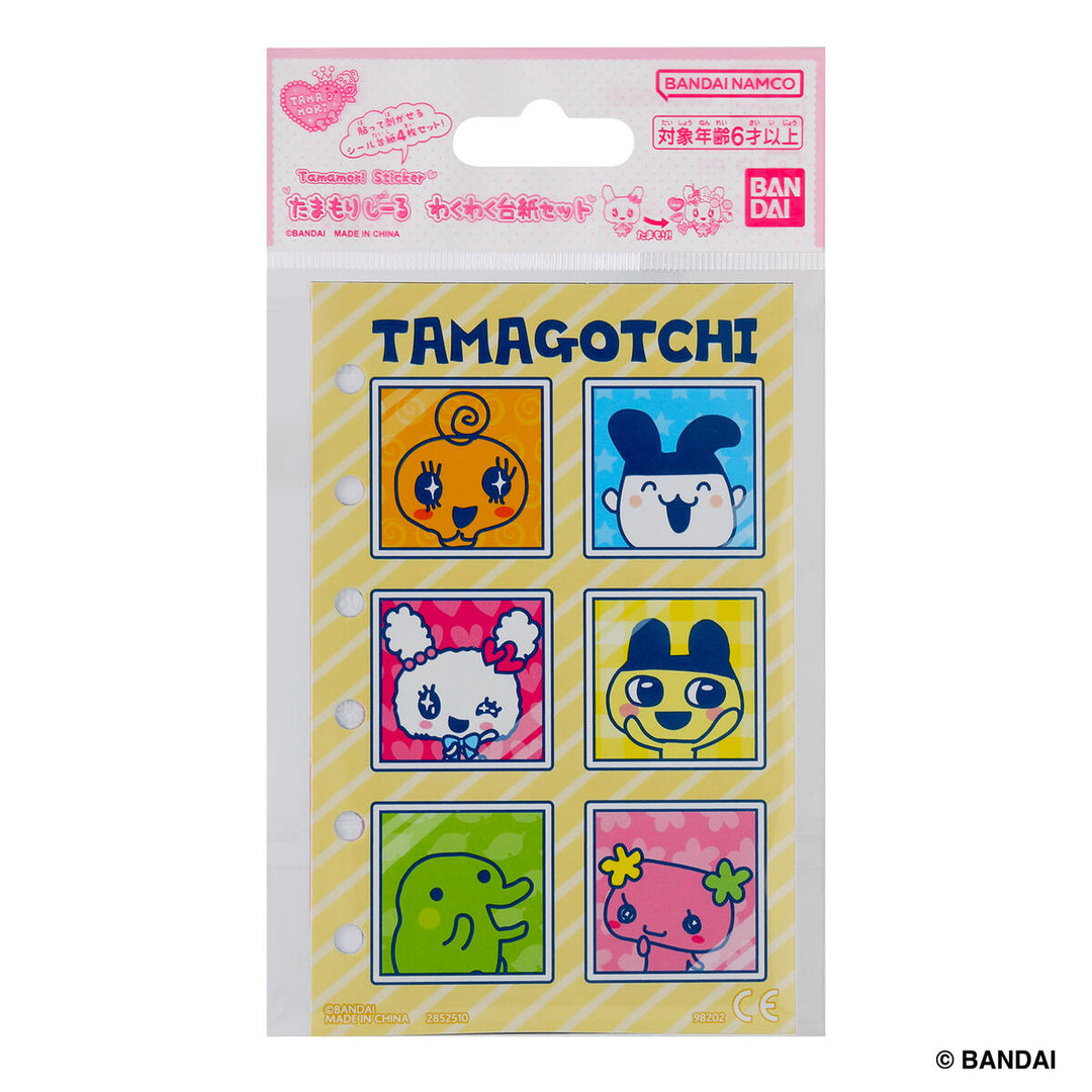 [Pre-Order] [NEW] Tamagotchi Tamamori Sticker Wakuwaku Daishi Set [MAY 16 2026] Bandai Japan [Made in China]