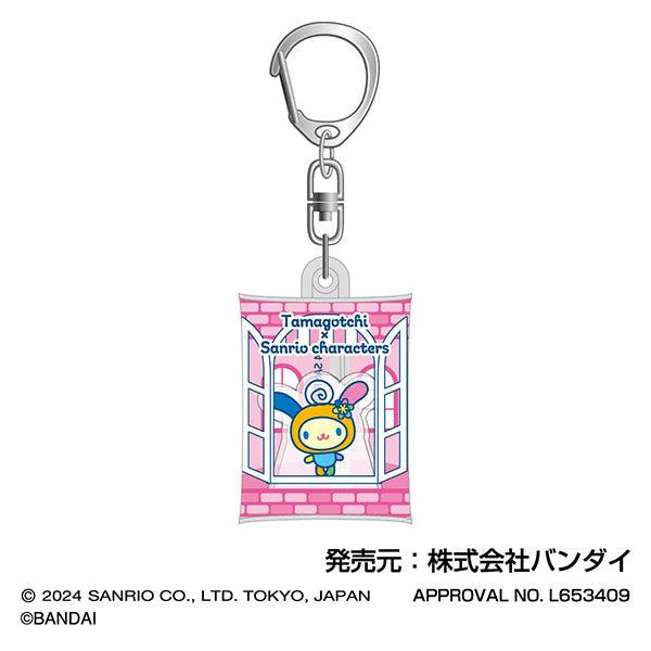 [NEW] Tamagotchi x Sanrio Characters Airfuwa Keychain [Blind Package] 2024 Hasepro Japan [Made in China]