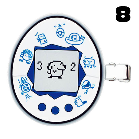 [Un-Used] Tamagotchi Capsule Hair Clip w/ Item Code for Tamagotchi Uni - Randomly Selected Gashapon Item [NOV 2023]