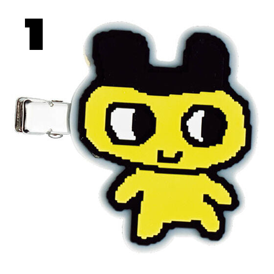 [Clearance][NEW] Tamagotchi Capsule Hair Clip w/ Item Code for Tamagotchi Uni [Randomly Selected] Gashapon Item BANDAI Japan [NOV 2023] [Made in China]