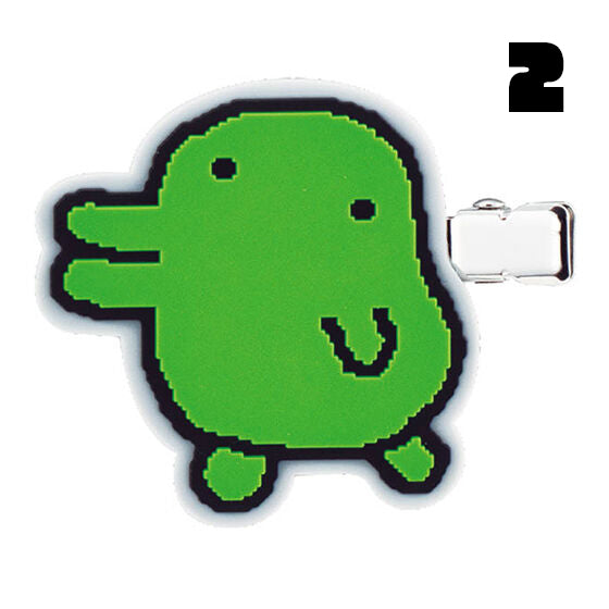 [Clearance][NEW] Tamagotchi Capsule Hair Clip w/ Item Code for Tamagotchi Uni [Randomly Selected] Gashapon Item BANDAI Japan [NOV 2023] [Made in China]