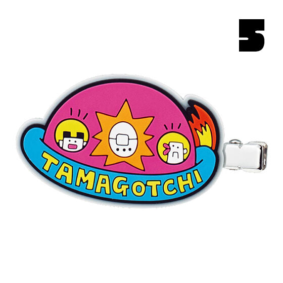 [Clearance][NEW] Tamagotchi Capsule Hair Clip w/ Item Code for Tamagotchi Uni [Randomly Selected] Gashapon Item BANDAI Japan [NOV 2023] [Made in China]