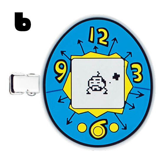 [Clearance][NEW] Tamagotchi Capsule Hair Clip w/ Item Code for Tamagotchi Uni [Randomly Selected] Gashapon Item BANDAI Japan [NOV 2023] [Made in China]