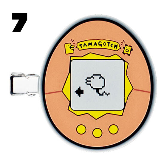 [Un-Used] Tamagotchi Capsule Hair Clip w/ Item Code for Tamagotchi Uni - Randomly Selected Gashapon Item [NOV 2023]