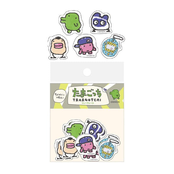 [NEW] Tamagotchi Flake Stickers 2024 Kitera Japan [Made in Japan]