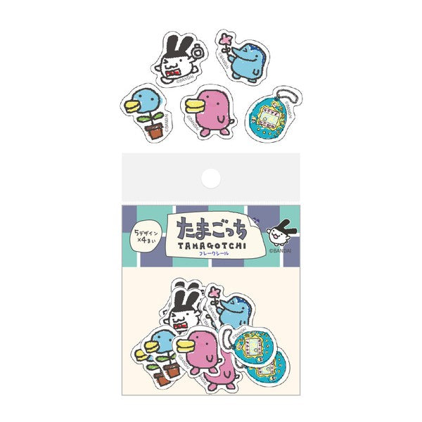 [NEW] Tamagotchi Flake Stickers 2024 Kitera Japan [Made in Japan]