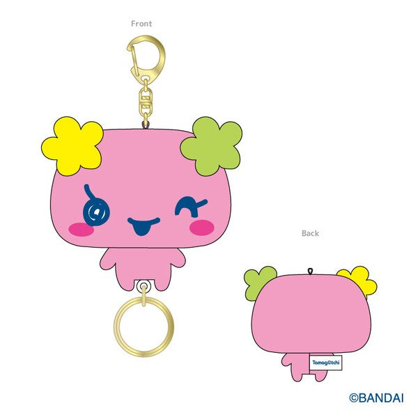 Clearance]#[NEW] Tamagotchi Mascot Keychain w/Reel 2024 TCP Japan