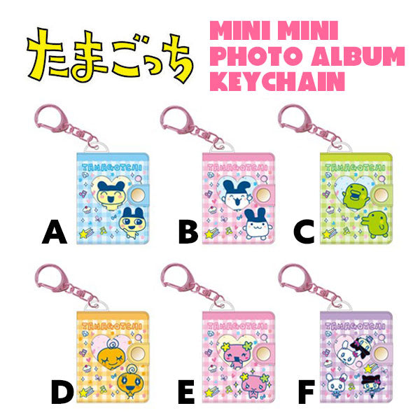 [NEW] Tamagotchi Mini Photo Album Keychain 2024 TCP Japan