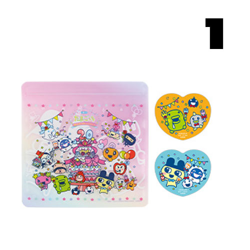 [NEW] Ichiban Kuji Tamagotchi Shuku! Mata Mata Collaboration Omedeto! - G-Prize- Zipper Bag / Phone Tab [NOV 2024] Bandai Spirits [Made in China]
