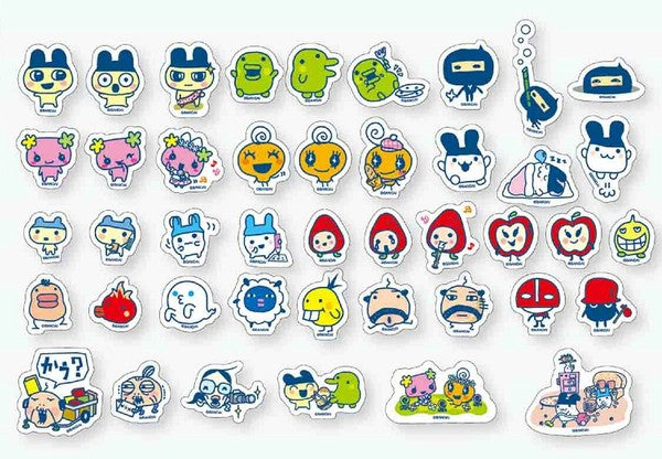 [NEW] Tamagotchi Flake Stickers 2024 Marimo Craft Japan [Made in Japan]