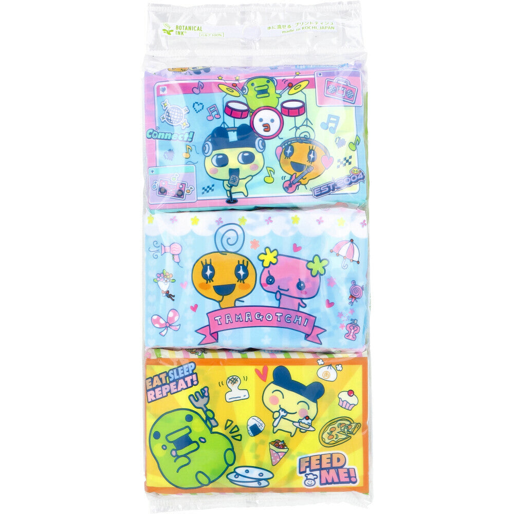 Tamagotchi Flushable Printed Tissues [2024]