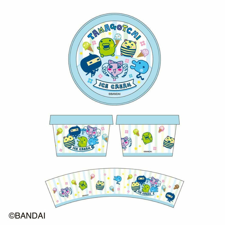 [NEW] Tamagotchi Cup Ice Shaped Storage Case 2024 Bandai Japan