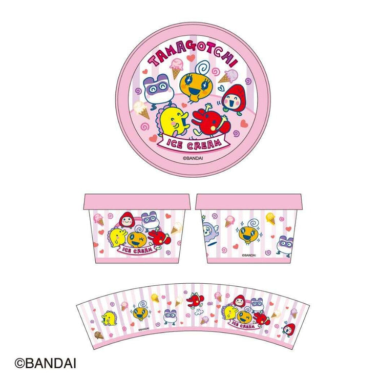 [NEW] Tamagotchi Cup Ice Shaped Storage Case 2024 Bandai Japan